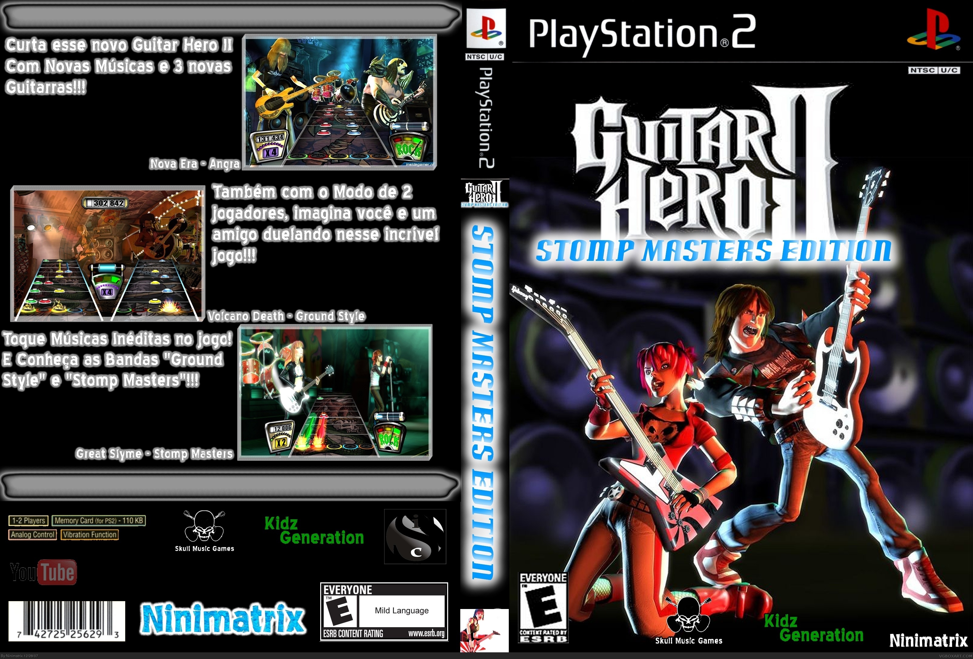 Guitar Hero II - Stomp Masters Edition box cover