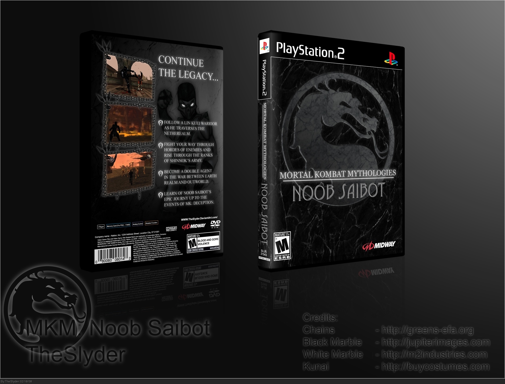 Mortal Kombat Mythologies: Noob Saibot box cover