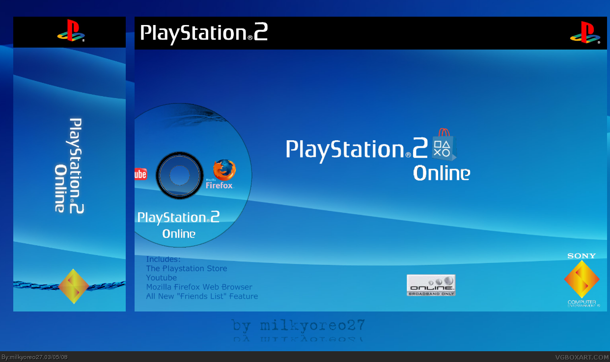 Playstation 2 Online box cover