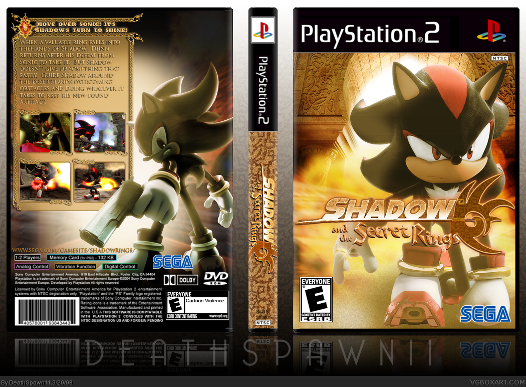 Shadow and the Secret Rings box cover