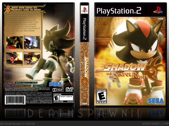 Shadow and the Secret Rings box art cover