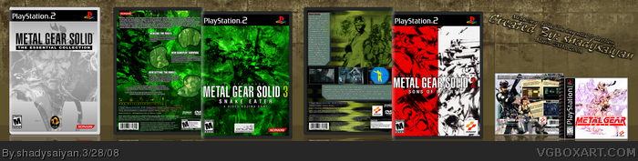 Metal Gear Solid: The Essential Collection box art cover