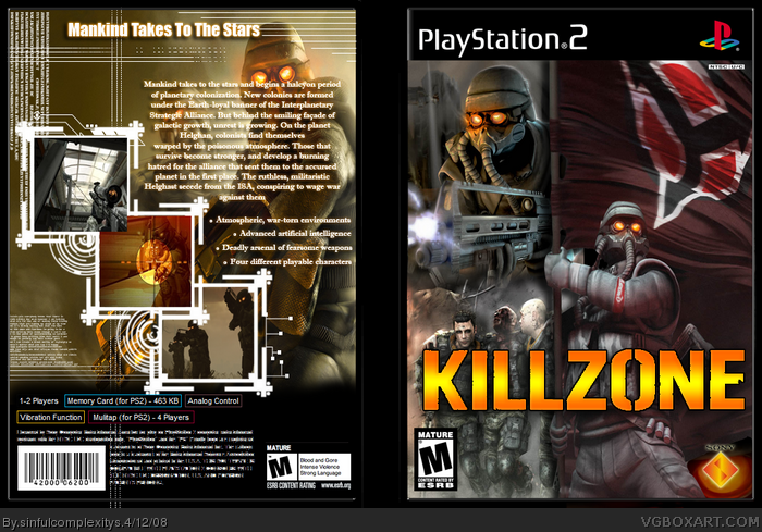 Killzone box art cover