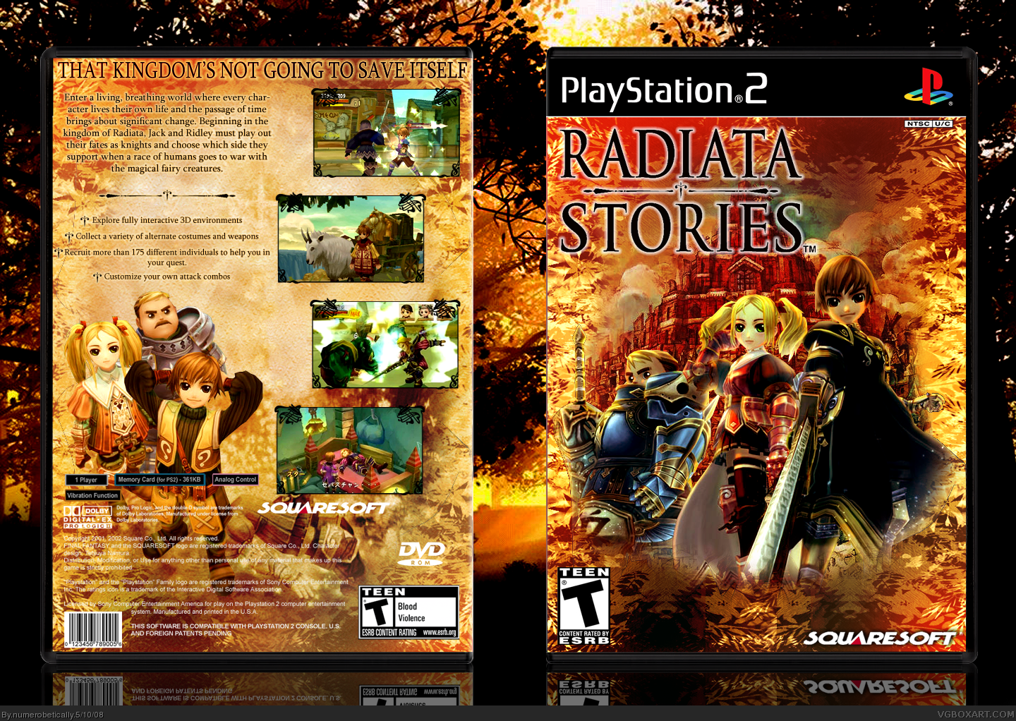 Radiata Stories box cover