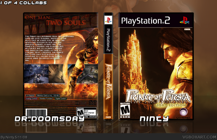Prince of Persia : The Two Thrones : Light Edition box art cover
