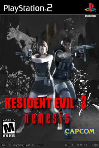 Resident Evil 3: Nemesis box cover