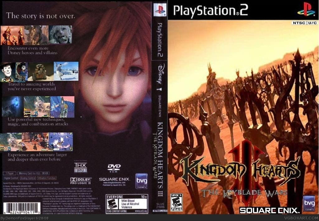 Kingdom Hearts III: The Keyblade Wars box cover