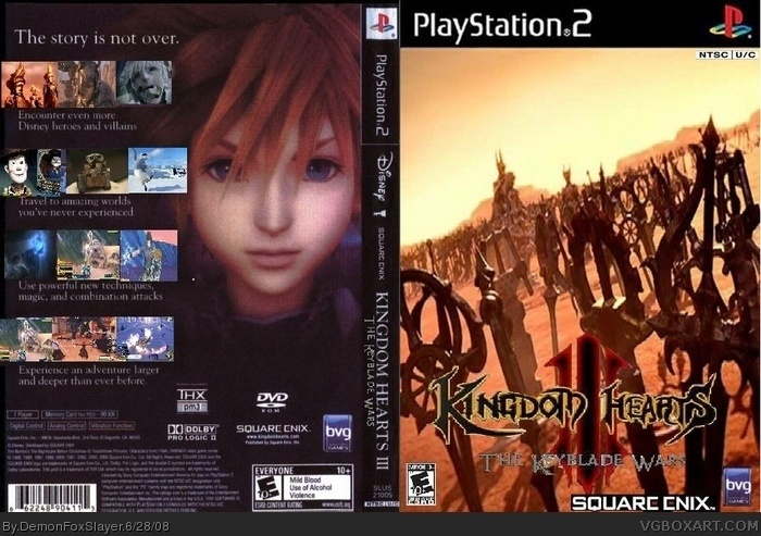 Kingdom Hearts III: The Keyblade Wars box art cover