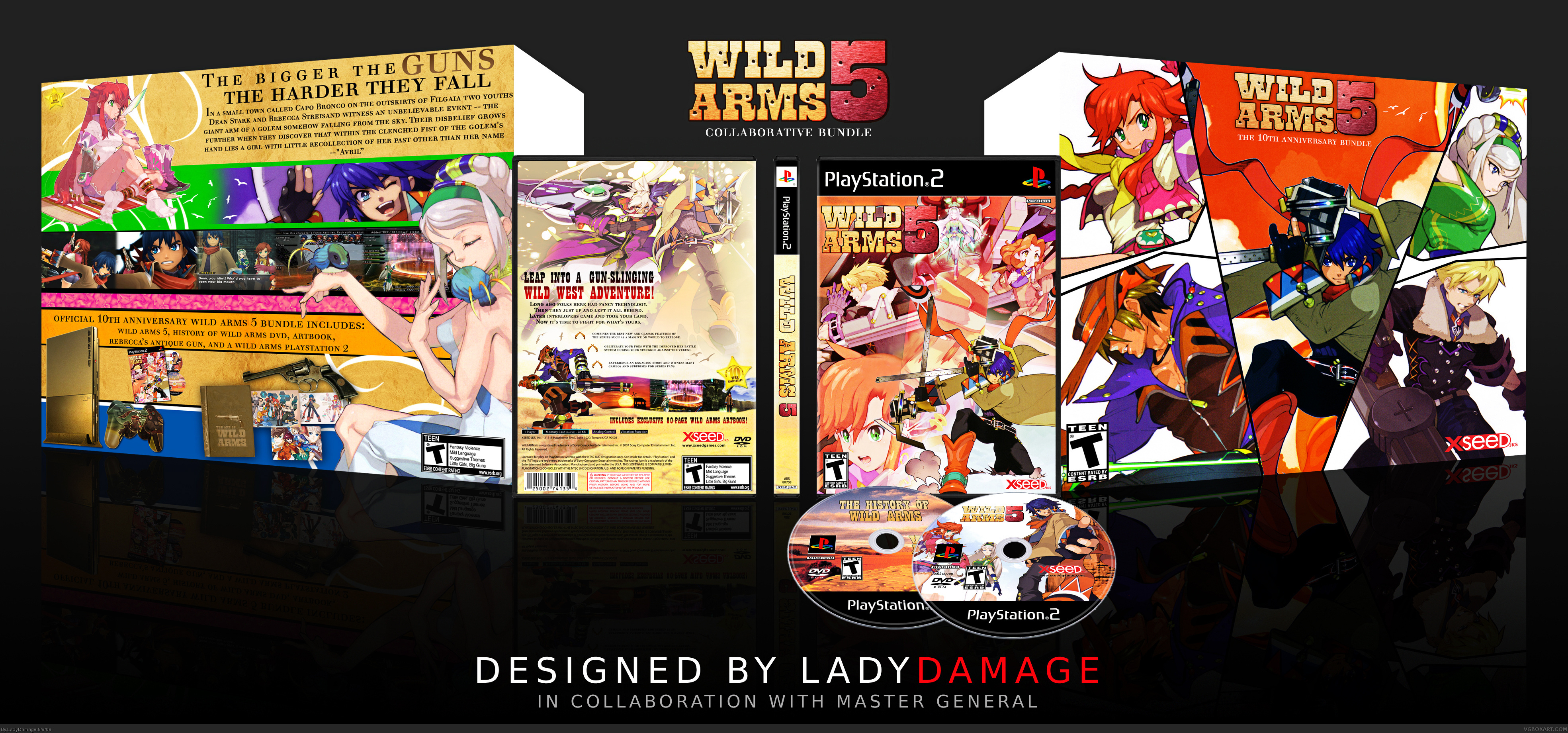 Wild Arms 5 Anniversary Bundle box cover