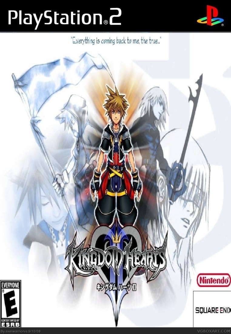 Kingdom Hearts: Riku vs Sora box cover