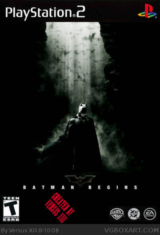 BATMAN BEGINS box cover