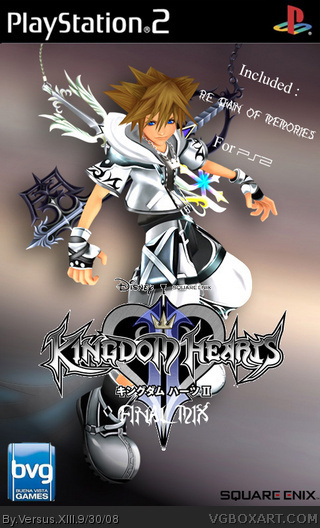 Kingdom Hearts II : FINAL MIX + box cover