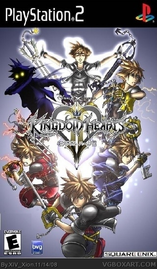 Kingdom Hearts II box cover