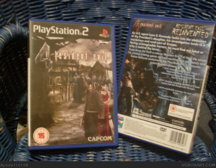 Resident Evil 4 box art cover