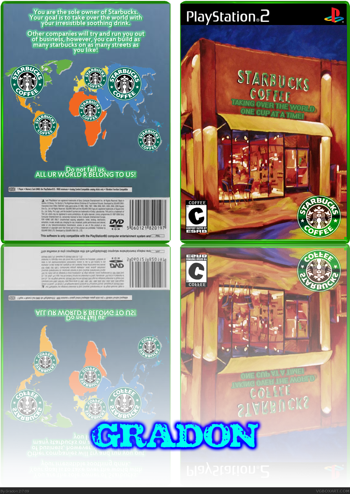StarBucks Coffee: The Game box cover