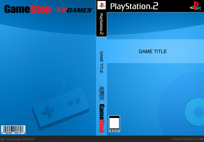 GameStop Insert box art cover