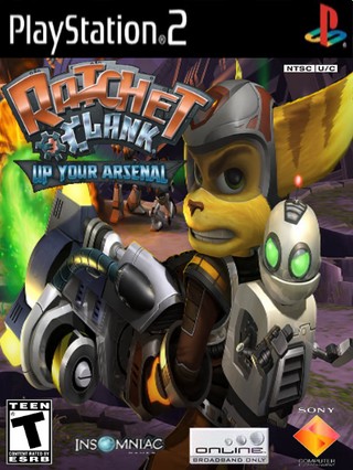 Ratchet and Clank 3: Up Your Arsenal box cover