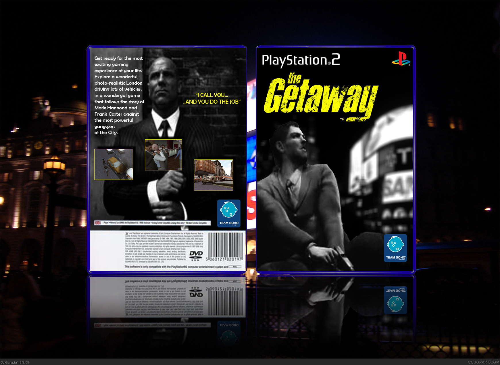 The Getaway box cover