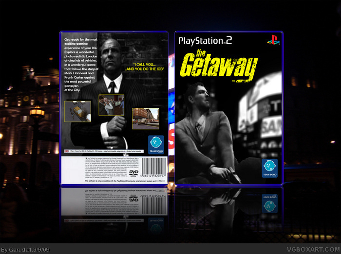 The Getaway box art cover