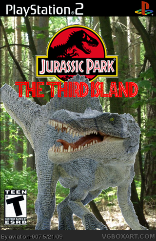 Jurassic Park box cover