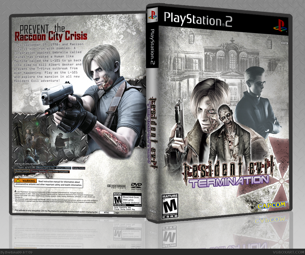 Resident Evil: Termination box cover
