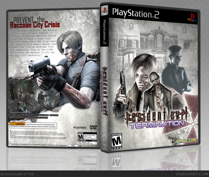 Resident Evil: Termination box art cover