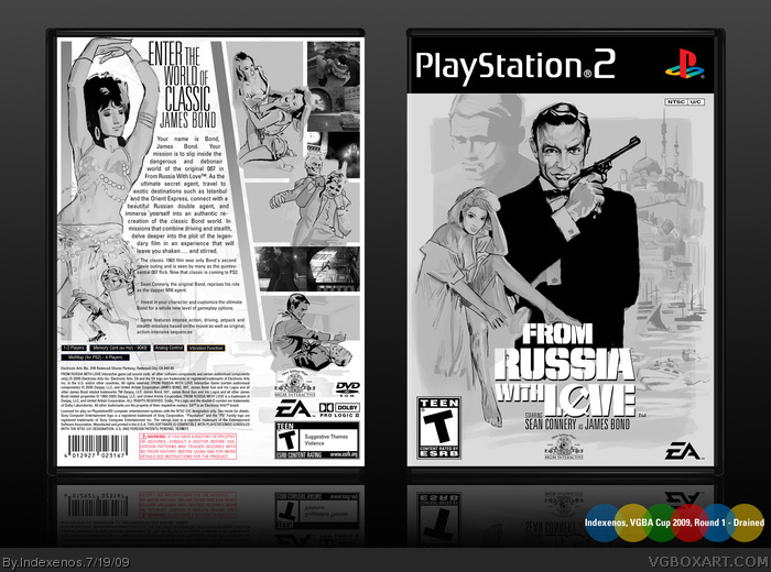 From Russia With Love box art cover