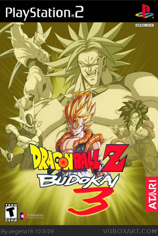 Dragon Ball Z: Budokai 3 box art cover