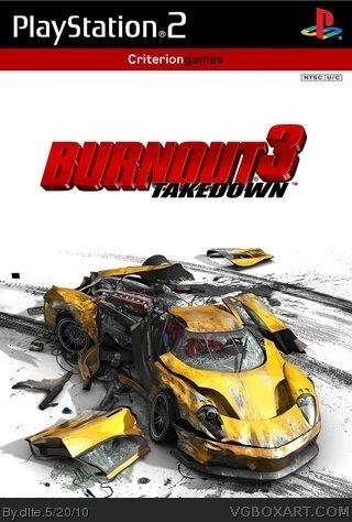 Burnout 3: Takedown box art cover