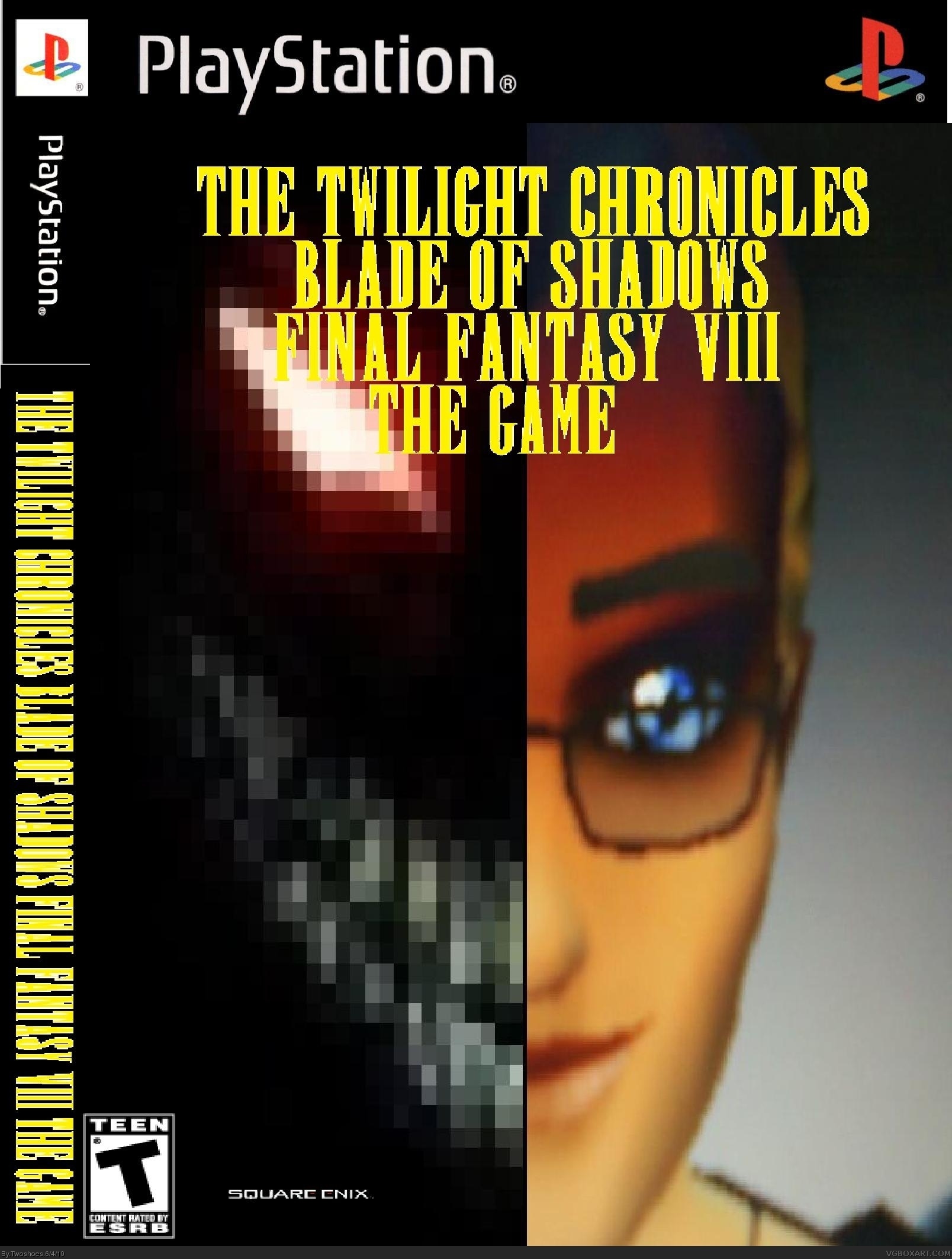 The Twilight Chronicles: Blade Of Shadows FF VIII box cover