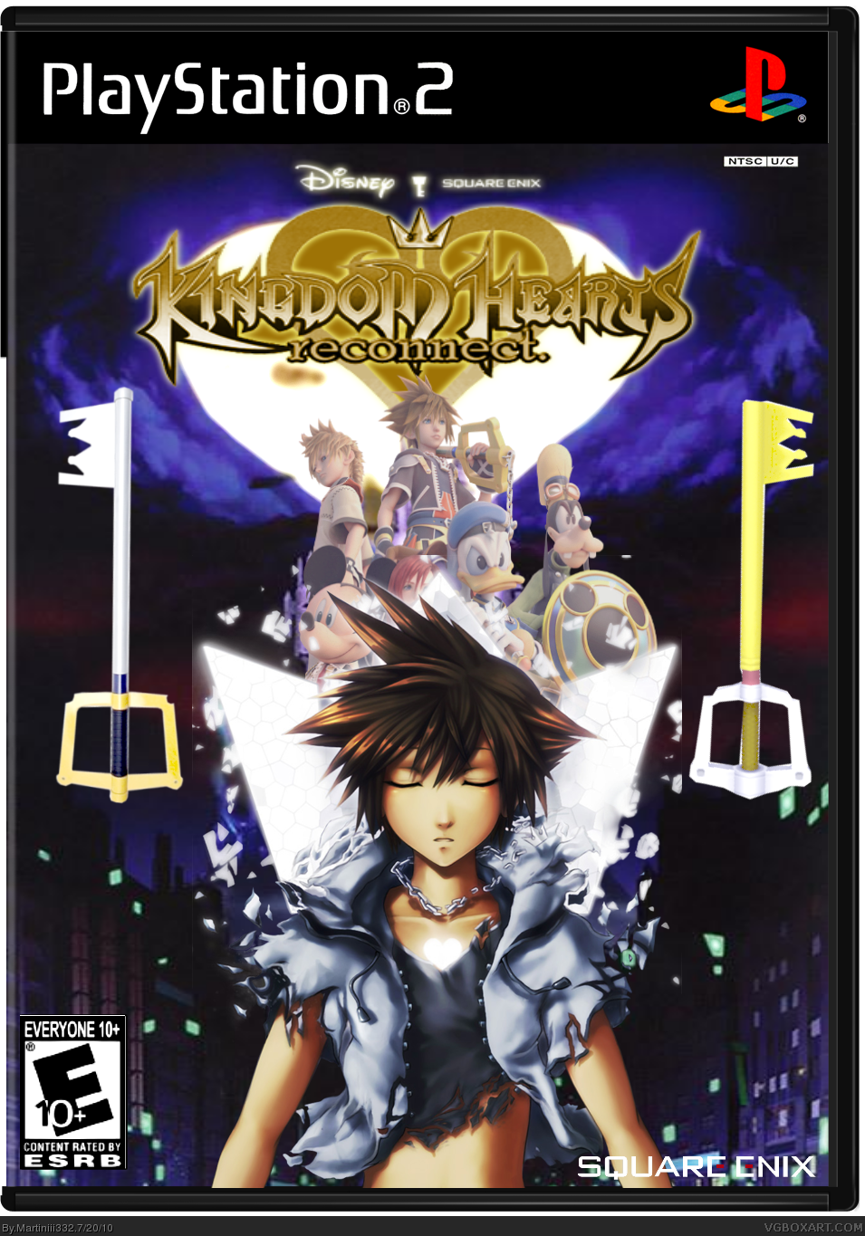 Kingdom Hearts: Reconnect box cover