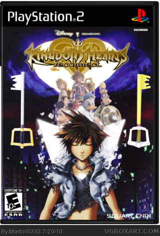 Kingdom Hearts: Reconnect box art cover