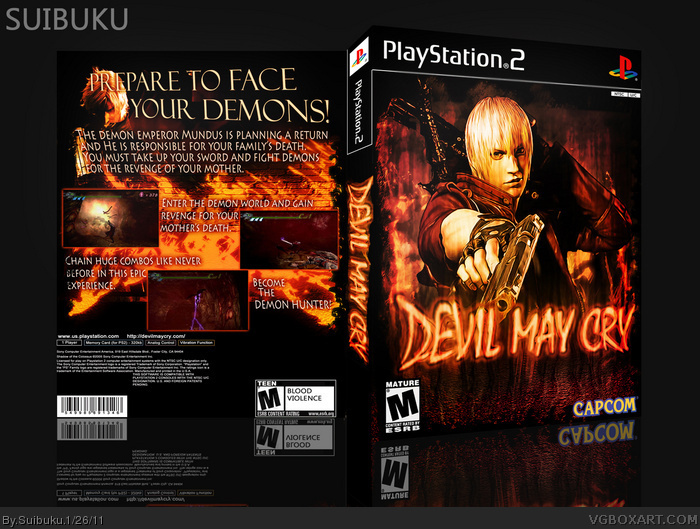Devil May Cry box art cover