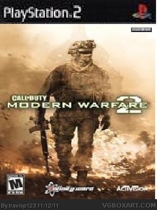 Call Of Duty Modern Warfare 2 box cover