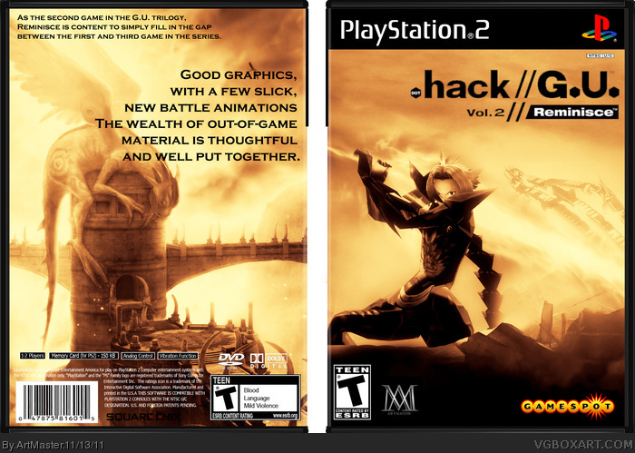.hack//G.U. Vol. 2: Reminisce box art cover