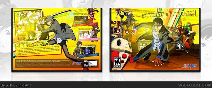 Shin Megami Tensei: Persona 4 box art cover