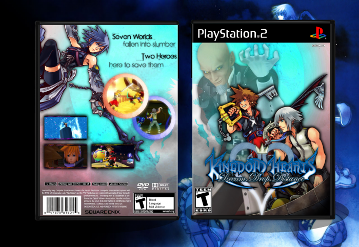 Kingdom Hearts: Dream Drop Distance box art cover
