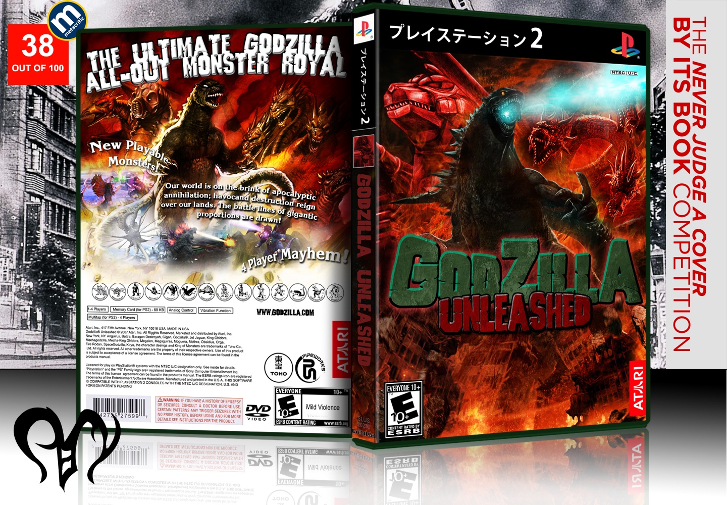 Godzilla Unleashed box cover