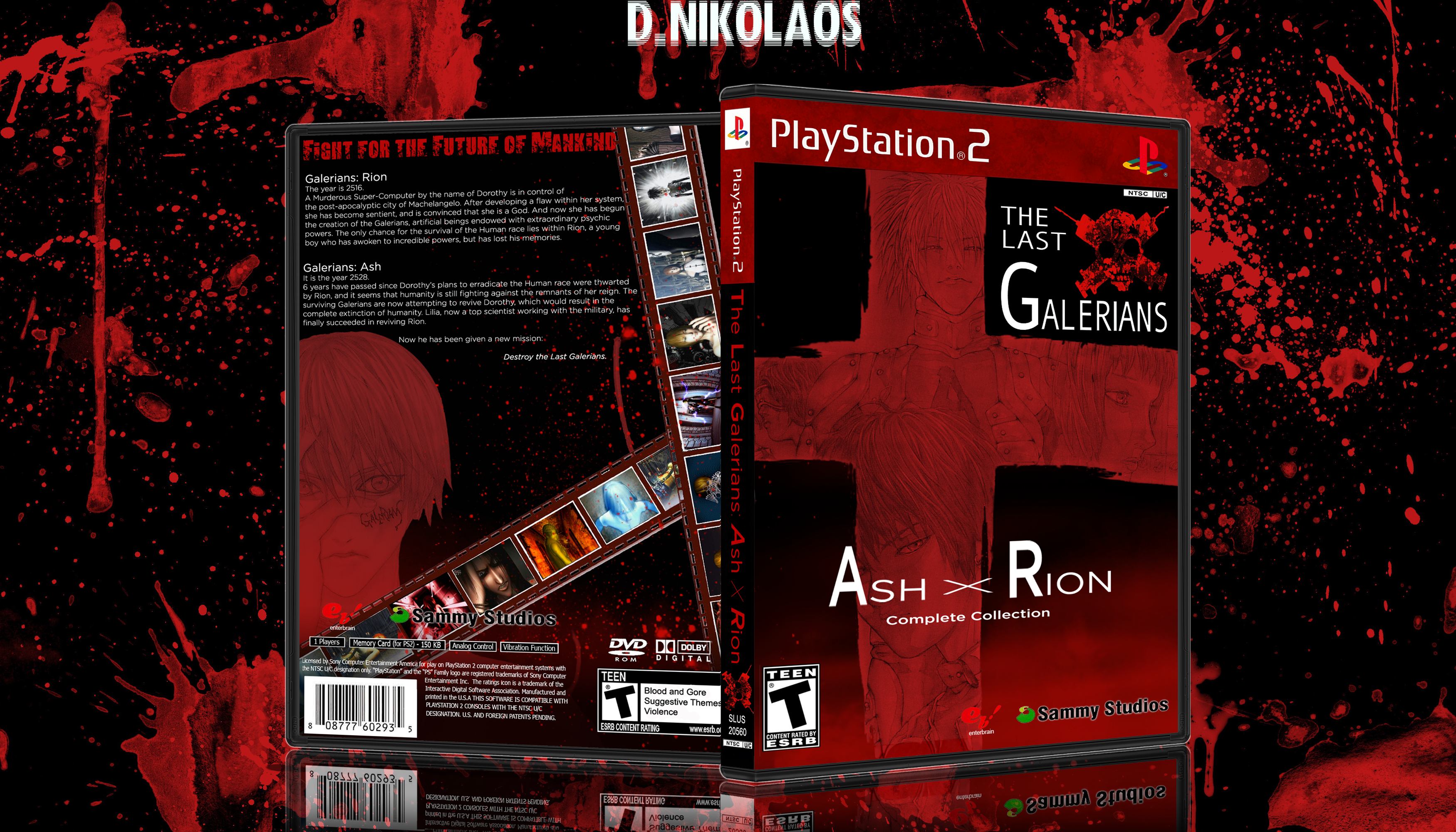The Last Galerians: Ash X Rion box cover