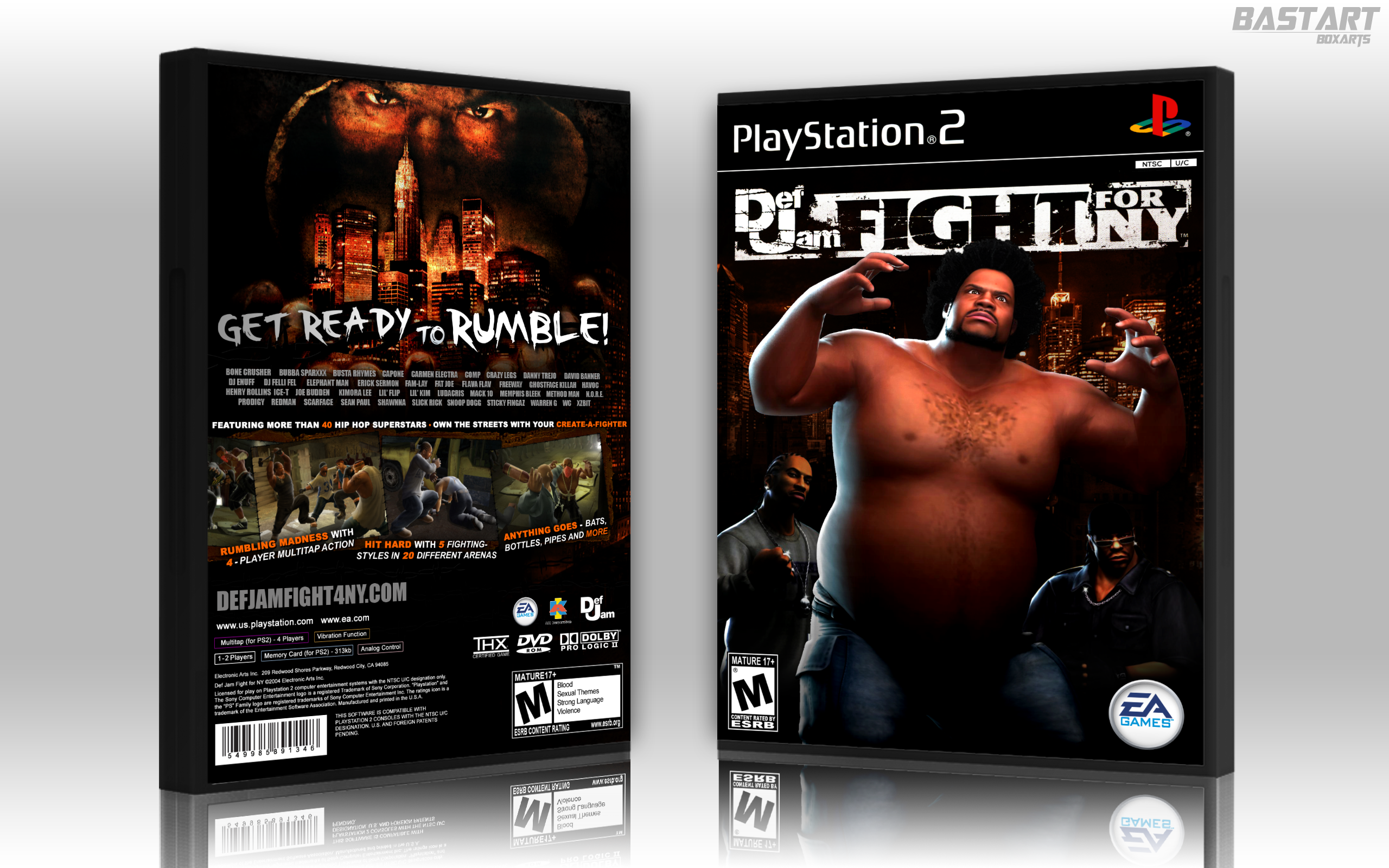 Def Jam: Fight for NY box cover