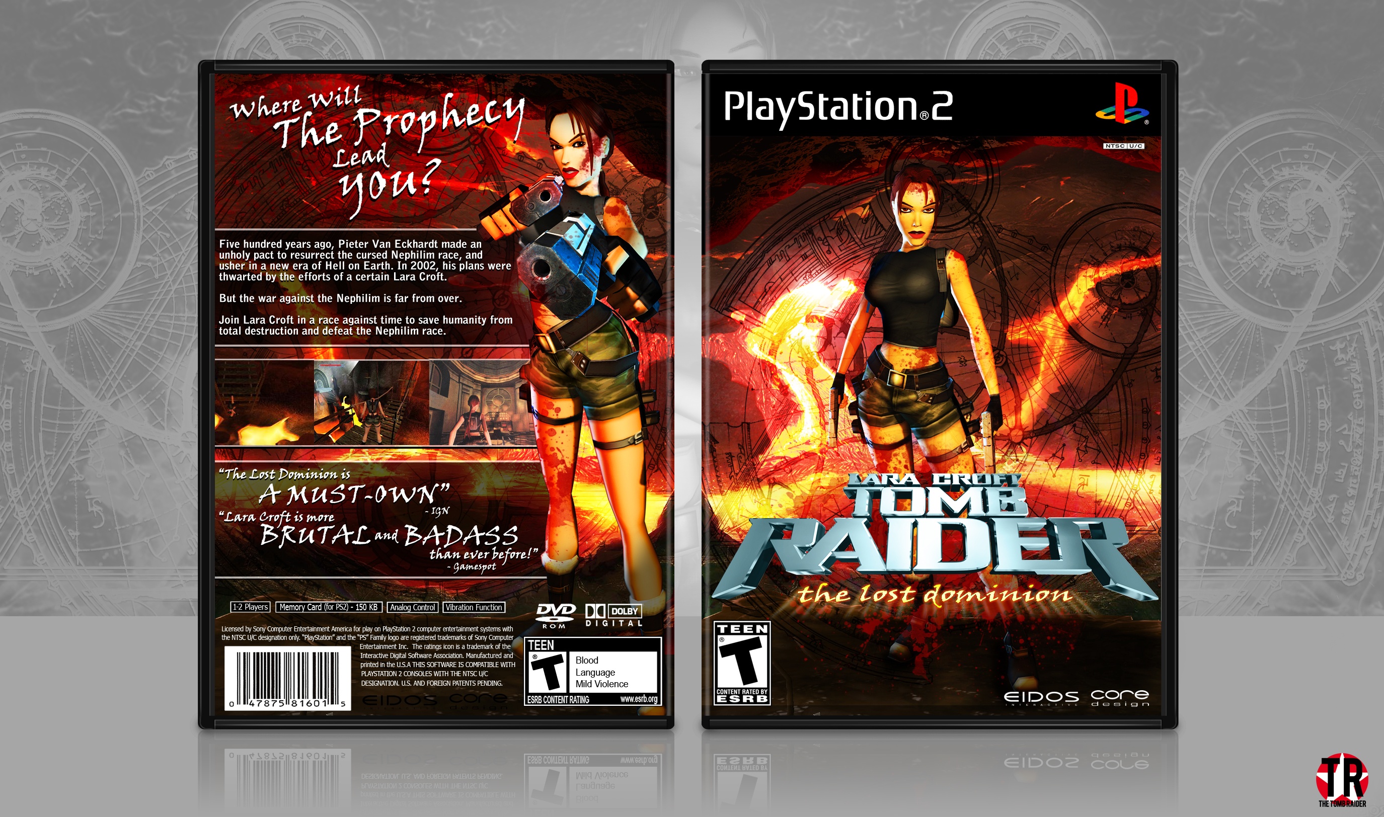 Lara Croft Tomb Raider: The Lost Dominion box cover