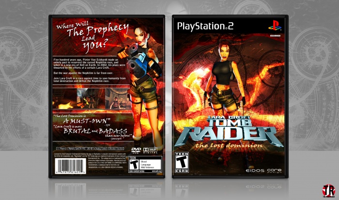 Lara Croft Tomb Raider: The Lost Dominion box art cover