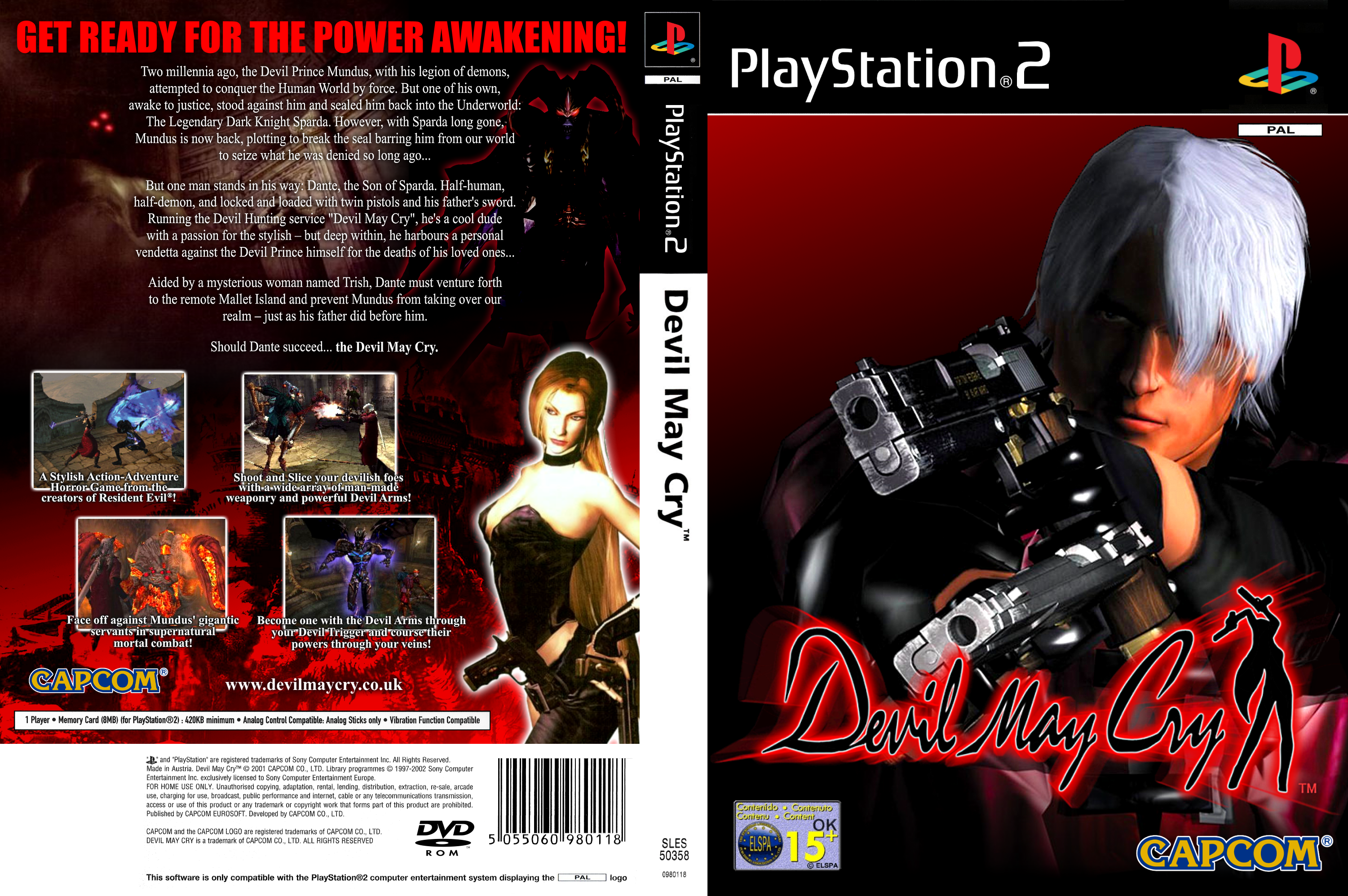 Devil May Cry box cover
