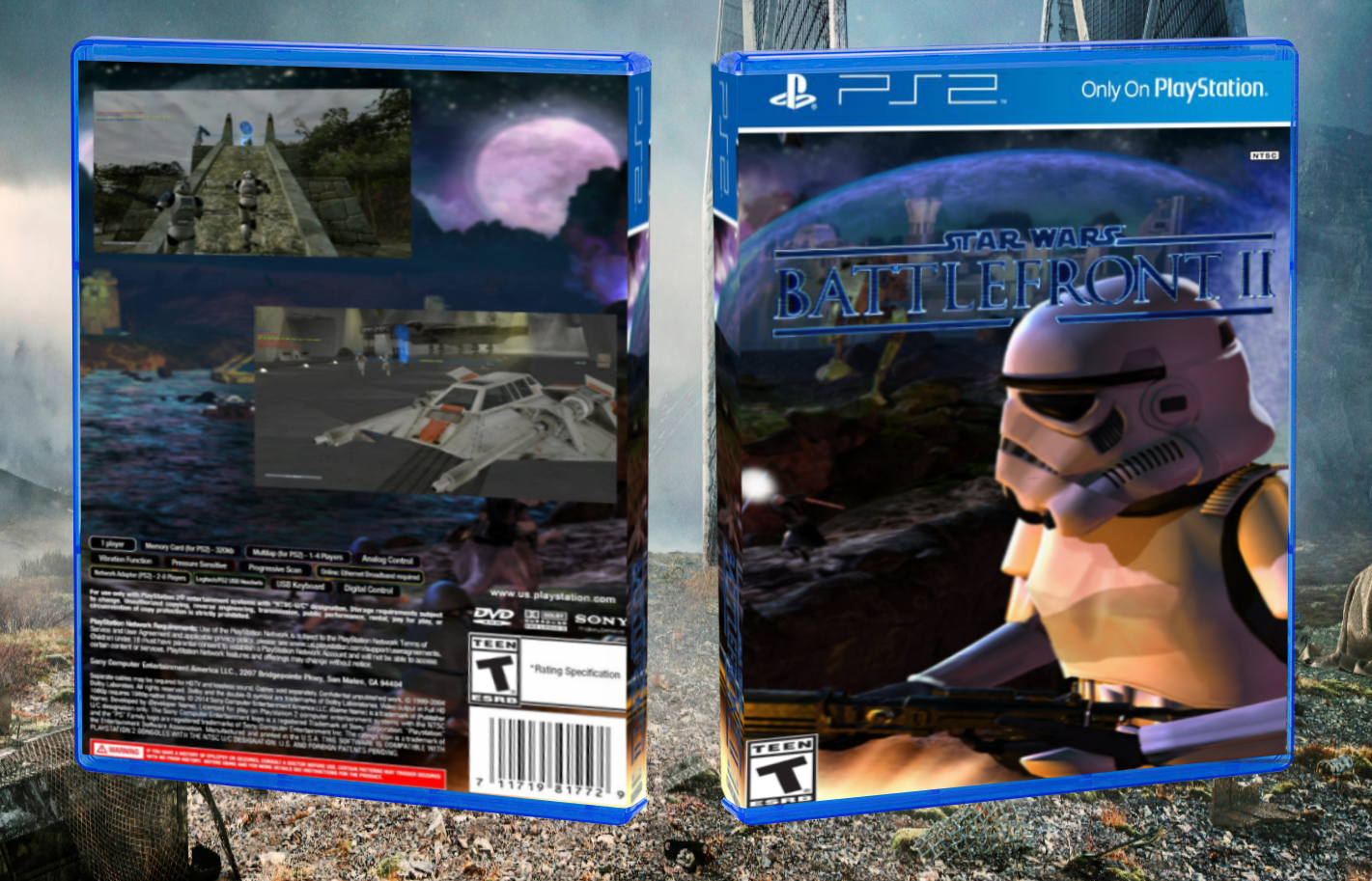 Star wars battlefront 2 classic box cover
