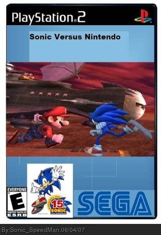 Sonic vs Nintendo box cover