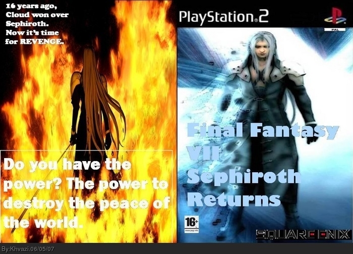 Final Fantasy VII: Sephiroth Returns box art cover