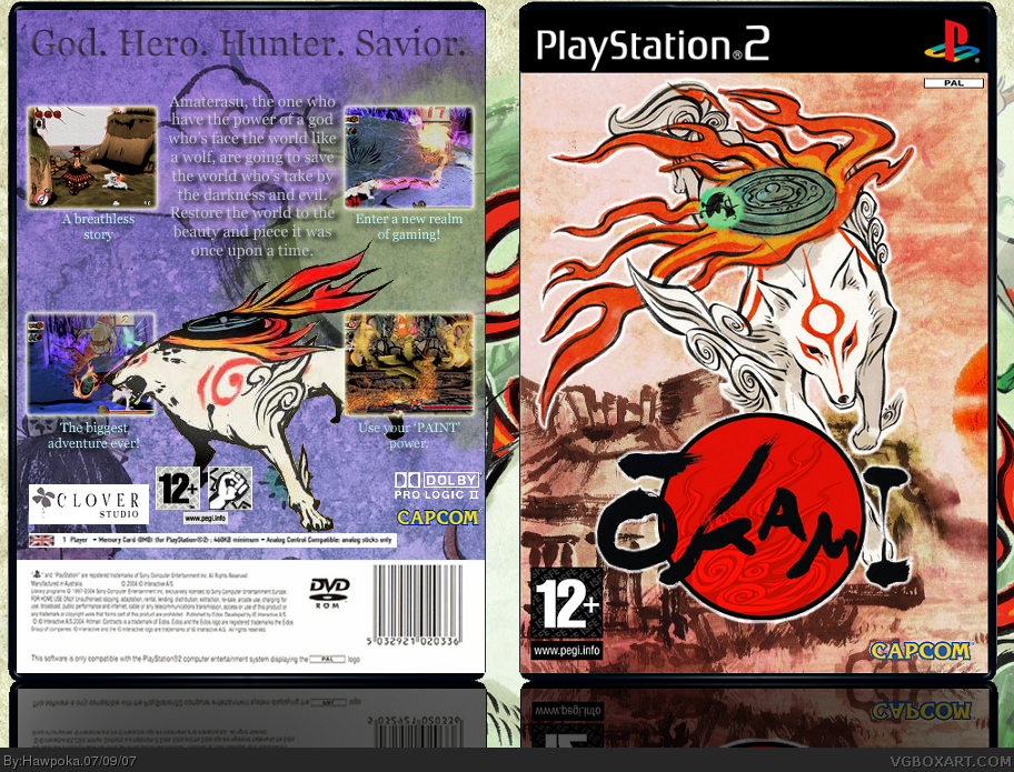 Okami box cover