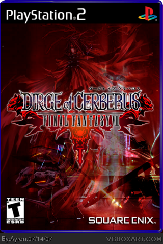 Dirge of Cerberus: Final Fantasy VII box cover
