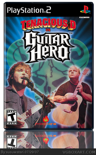 Tenacious D in Guitar Hero box cover