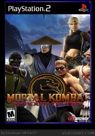 Mortal Kombat : Shaolin Monks box cover